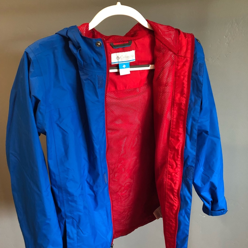 Blue Columbia Wind Breaker